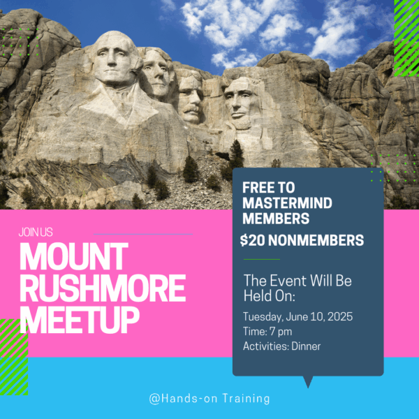 Summer Tour Mastermind Meetup: Mount Rushmore June 10