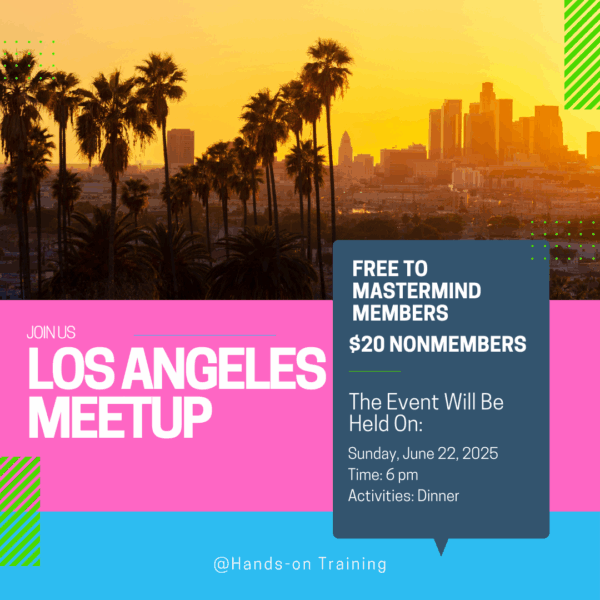 Summer Tour Mastermind Meetup: Los Angeles June 22