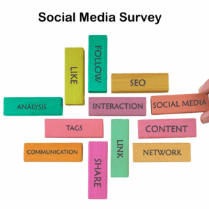 Social media icons and buttons